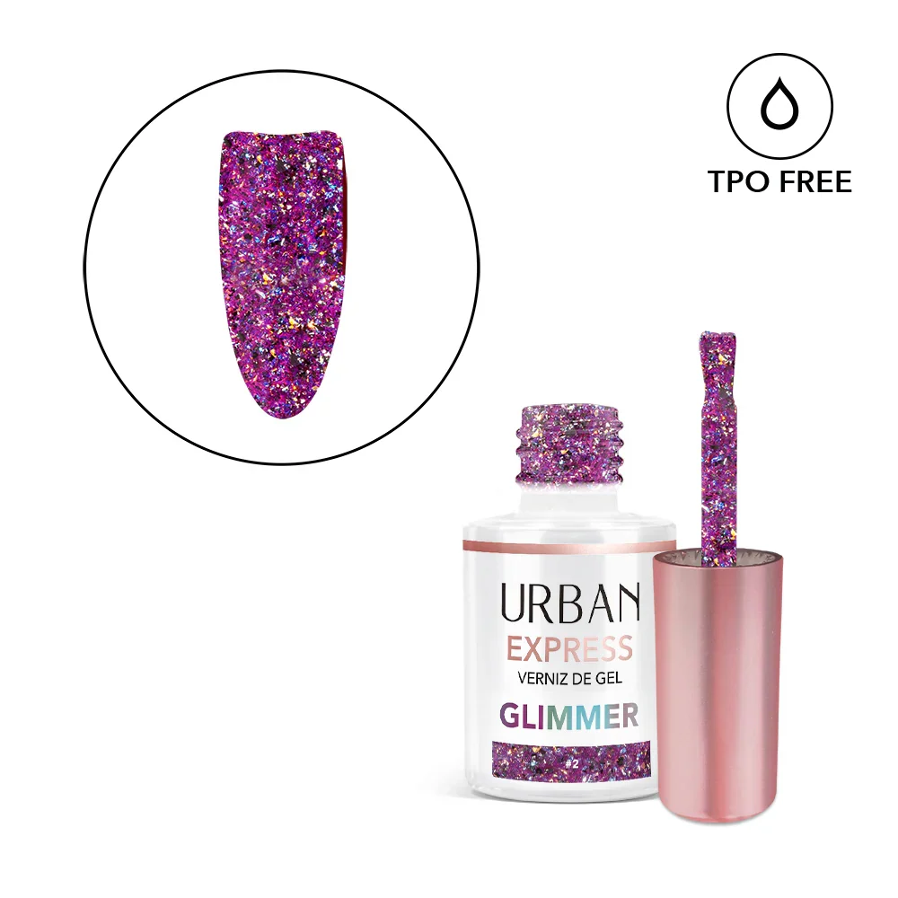 Verniz Gel Express Glimmer #2 6ml