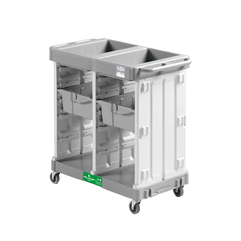FILMOP Carro Multiusos ALPHA 5113-01 com Estrutura Personalizável e Fecho Opcional