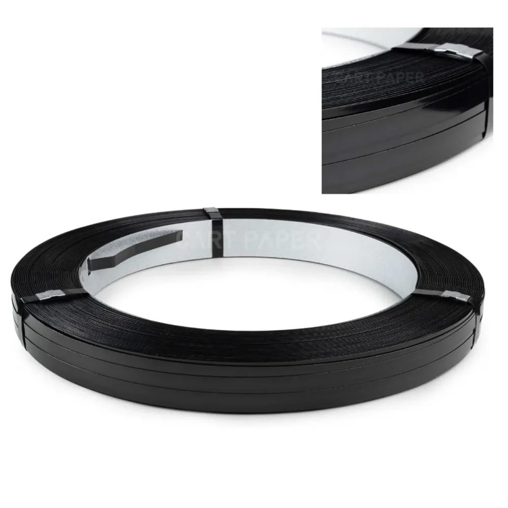 Zuncho Fleje Metalico Negro 3/4 19mm Cart Paper